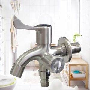 Vòi xả lạnh inox304 đa năng 2 đầu Zento SUS722