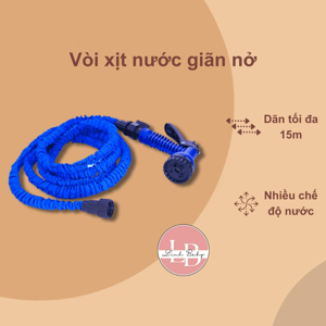 Vòi xịt nước XHose co giãn thông minh gấp 3 lần - 15 m