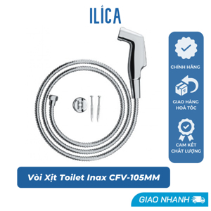 Vòi xịt vệ sinh cao cấp Inax CFV 105MM