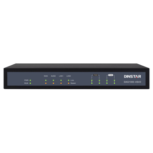 VoIP Gateway Dinstar DAG1000-4S4O