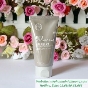 Mặt nạ lột mụn đầu đen Volcanic Clay Black Head Clay Nose Pack