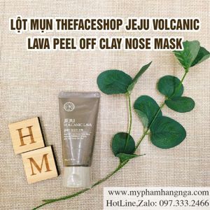 Mặt nạ lột mụn đầu đen Volcanic Clay Black Head Clay Nose Pack