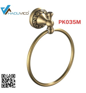 Vòng treo khăn chân hoa Haduvico PK035M