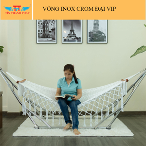 Võng Xếp Inox Crom Đại Víp Tín Thành Phát