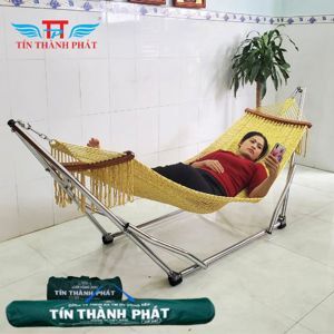 Võng Xếp Inox Crom Đại Víp Tín Thành Phát