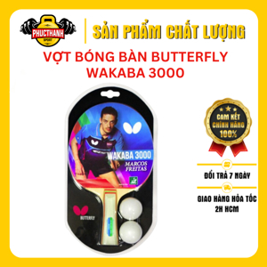 Vợt bóng bàn butterfly wakaba 3000