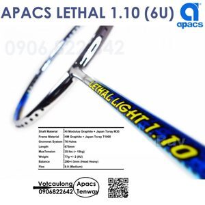 Vợt cầu lông Apacs Leathal Light 1.10