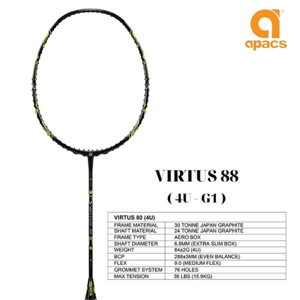 Vợt cầu lông Apacs Virtus 88