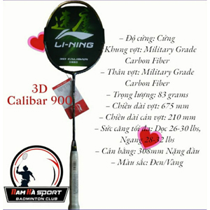 Vợt cầu lông Lining 3d Calibar 900