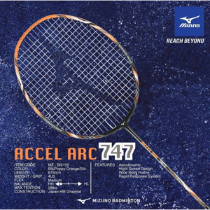 Vợt cầu lông Mizuno Accel ARC-747