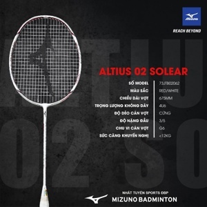 Vợt cầu lông Mizuno Altius 02 Solear