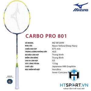 Vợt cầu lông Mizuno Carbon Pro 801