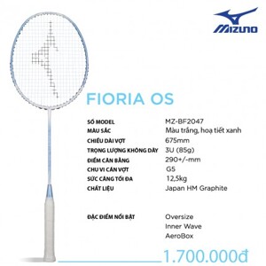 Vợt cầu lông Mizuno FIORIA OS