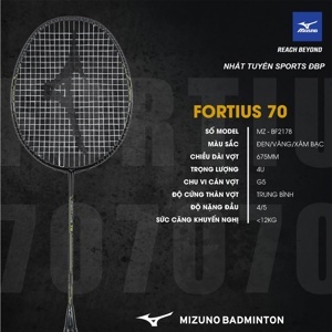 Vợt cầu lông Mizuno Fortius 70