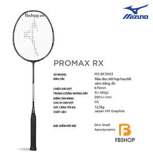 Vợt cầu lông MIZUNO PROMAX RX