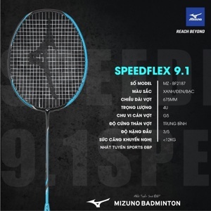 Vợt cầu lông Mizuno Speedflex 9.1