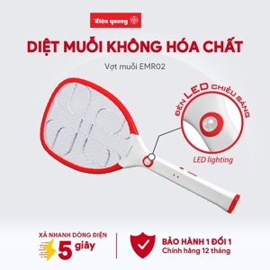 Vợt muỗi Điện Quang ĐQ EMR04 WP