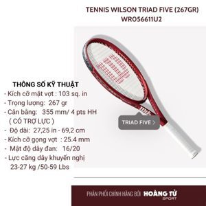 Vợt tennis Wilson Triad Five -WR056611U2