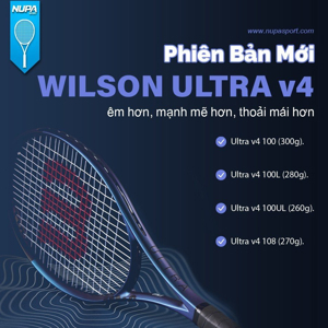 Vợt Tennis Wilson Ultra 100L WRT7374102 277gr