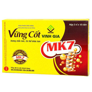 Vững Cốt Vinh Gia - Phòng và hỗ trợ điều trị loãng xương