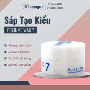 Wax tạo kiểu tóc cứng 7 Prejume Milbon - 90g
