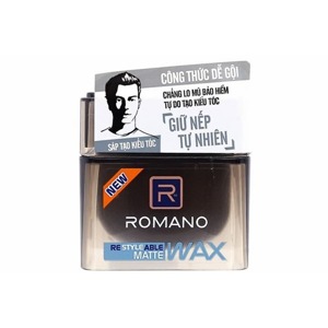 Wax tạo kiểu tóc Romano Wax Restyleable Matte 68g