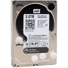 Ổ cứng HDD Western WD Caviar Black 3TB/ 7200Rpm/ Cache 64M/ Sata 3 (6.0 GB/s)