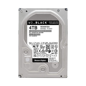 Ổ cứng HDD Western WD Caviar Black 4TB/ 7200Rpm/ Cache 64M/ Sata 3 (6.0 GB/s)