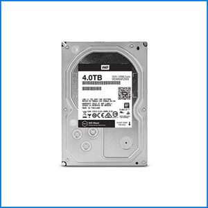 Ổ cứng HDD Western WD Caviar Black 4TB/ 7200Rpm/ Cache 64M/ Sata 3 (6.0 GB/s)