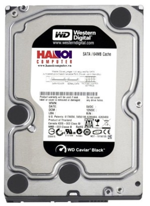 Ổ cứng HDD Western WD Caviar Black 500GB/ 7200rpm/ SATA3/ 32MB Cache