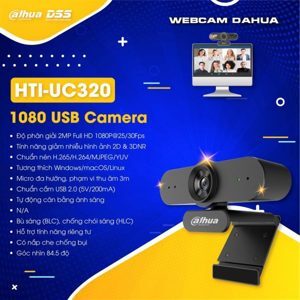 Webcam Dahua HTI-UC320