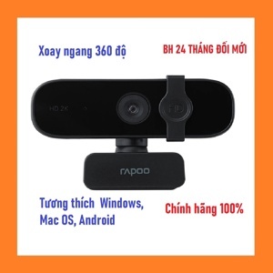 Webcam Rapoo C280 UHD 1440p