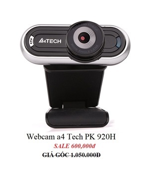 Webcam và Mic A4tech PK-920H - Full HD 1080P