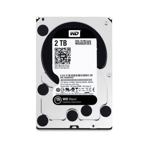 Ổ cứng HDD Western WD Caviar black 2TB/ 7200Rpm/ Cache 64M/ Sata 3