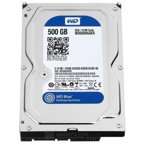 Ổ cứng HDD Western WD Caviar Blue 500GB/ 7200rpm/ SATA3 6gb/s /16MB Cache