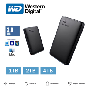 Ổ cứng cắm ngoài Western Digital Element - 1TB, USB 3.0, 2.5 inch