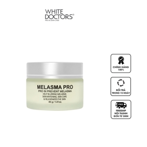 Kem hỗ trợ trị nám thể nặng White Doctors Melasma pro 40ml