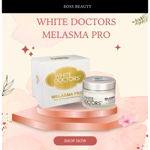 Kem hỗ trợ trị nám thể nặng White Doctors Melasma pro 40ml