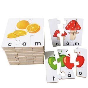 Bộ ghép hình học chữ 1 Winwintoys 65442