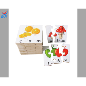 Bộ ghép hình học chữ 1 Winwintoys 65442