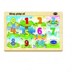 Bảng ghép số Winwintoys 66312