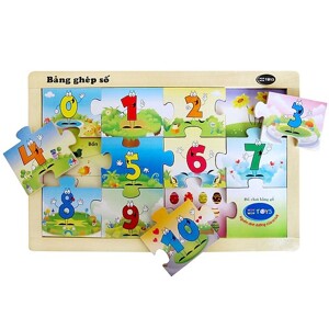 Bảng ghép số Winwintoys 66312