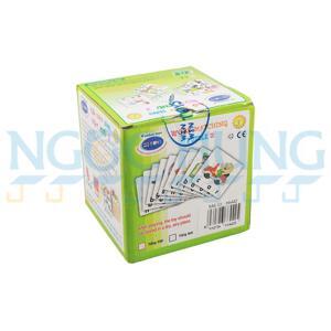 Bộ ghép hình học chữ 2 Winwintoys 66442