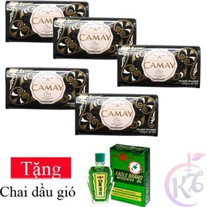 Xà bông cục CaMay đen 125 g