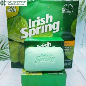 Xà bông cục diệt khuẩn Irish Spring - 106.3g