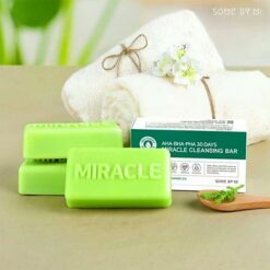 Xà bông trị mụn Some By Mi Aha - Bha - Pha 30 Days Miracle Cleansing Bar