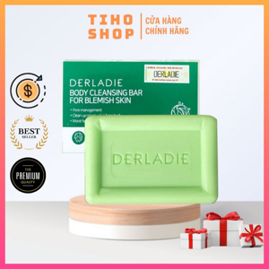 Xà Phòng Giảm Mụn Cơ Thể Derladie Body Cleansing Bar For Blemish Skin 50g