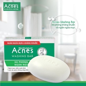 Xà phòng kháng khuẩn và ngăn ngừa mụn acnes washing bar 75g