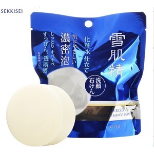 Xà phòng rửa mặt Kosé Sekkisei Facial Essence Soap120g