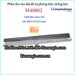 Xả phòng tắm manhattan M40802